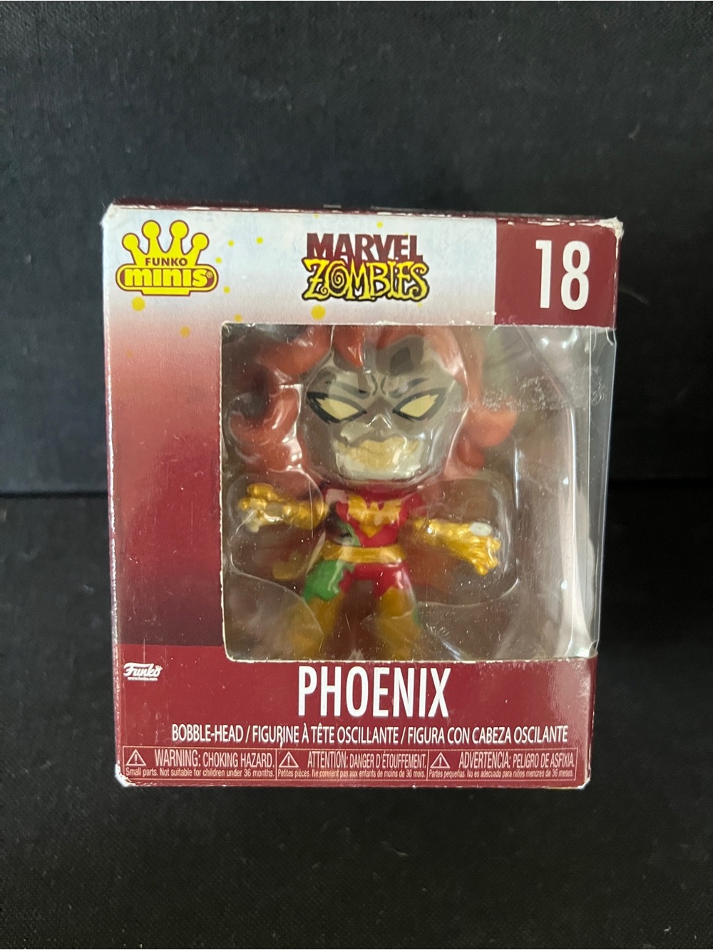 Funko Phoenix Mini Figure - Red & Gold New In Box